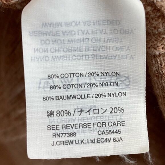 Madewell Ryder Dusty Pink Striped Cardigan Sweater - Picture 5 of 6